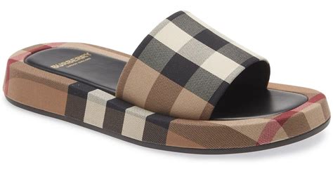 Burberry slides saks